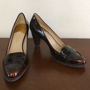 Cole Haan NikeAir Patent Leather Penny Loafer NEW